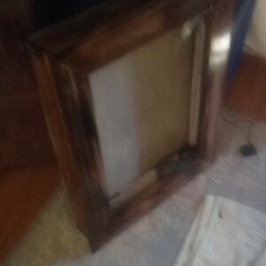 Rustic Brown Wooden Frame